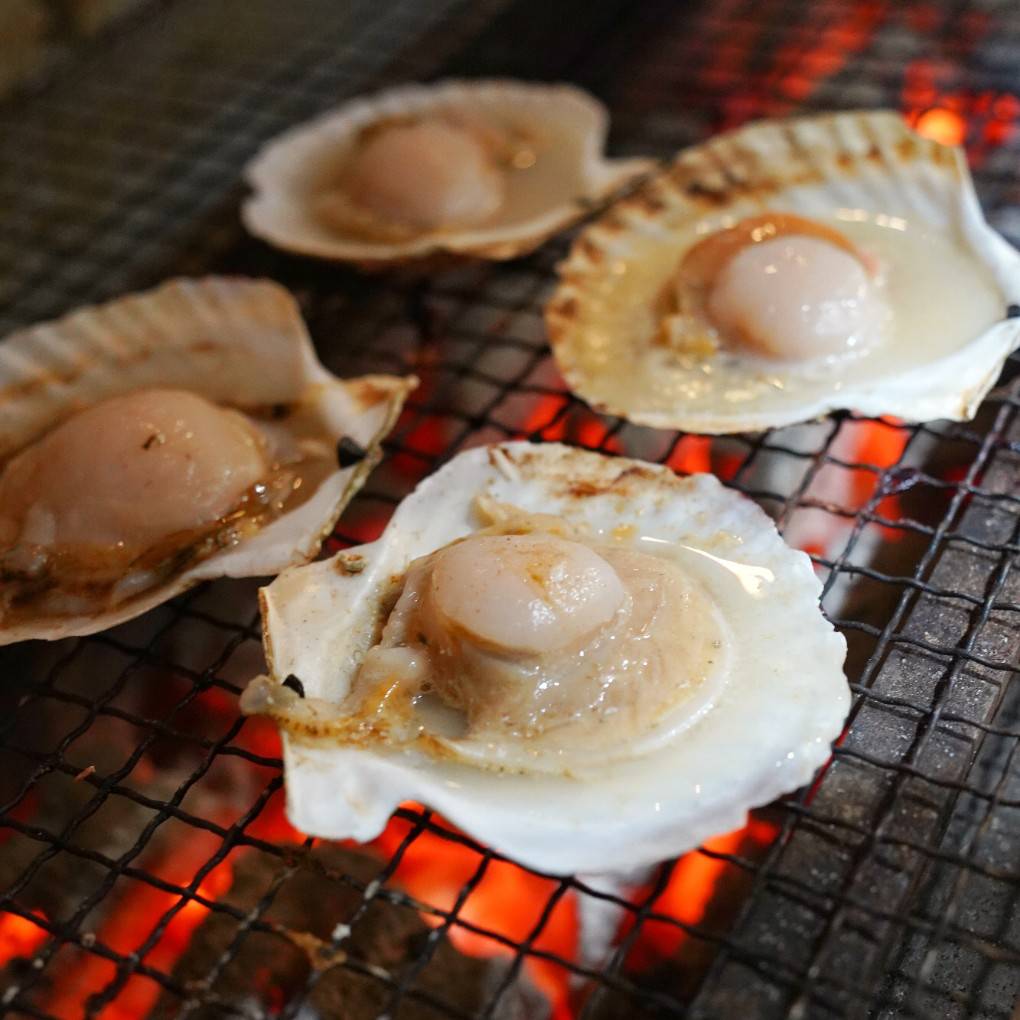 烤扇贝