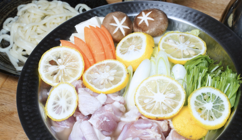 北海道柚子鸡肉火锅